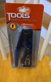 Rj45 Tool Network Crimper Cable Stripping Plier Stripper for Rj45 Cat6 Cat5 Rj11