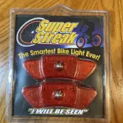 Super Streak I Will Be Seen Bike Bicycle Safety Lights Motion Activated