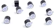 Cylewet 10Pcs 5V Active Buzzer Electronic Alarm Magnetic Long Continuous Beep for Arduino (Pack of 10) CYT1036