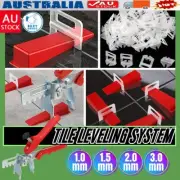 500-3000x Tile Leveling System Clips Levelling Spacer Tiling Tool Floor Wall AU