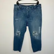 NWT OLD NAVY High Rise O.G. Straight Secret Slim Pockets 24 Plus