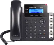 *LS* Grandstream GXP1628 2 Line IP Phone, 2 Sip Accounts, 132x48 Backlit Graphical Display, HD Audio, Dual-Switched Gigabit Ports, Powerable Via POE GXP1628