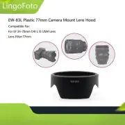 EW-83L Plastic 77mm Camera Mount Lens Hood for EF 24-70mm f/4l L IS USM Lens