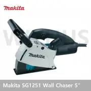 Makita SG1251 Wall Chaser 5" 125mm 1400W 19lb 10000Rpm 5.0M Corded 220~240V