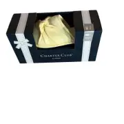 Charter Club Women's Slip-on Twisted Slippers, Pineapple Cream MED NWT