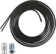 2 Pcs Flexible Brake Tube Tubing Coil Fitting Brake Cable Auto Brake Tube Car Brake Line Auto Gas Wire Brake Tube Replacement Vehicle Brake Line Car Cord Non-magnetic Brake Tube