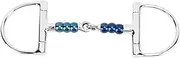 GRCFUMO Horse Bit, High Strength Stainless Steel D Shap Snaffle Mouth, Anti Biting Horse Mouth D Shap Snaffle Bit for Horse Farm