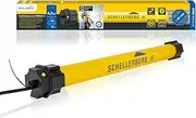 Schellenberg 21210 Rolladenmotor mit Funk Neue Generation, 10 Nm, bis 4,2 m² Fläche, für 60 mm Rolladenwellen 868.4 MHz Radio Frequency, Smart controllable with Alexa and Google Home, Yellow