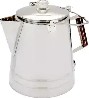 Scoutmaster Camp Coffee Pot — Cowboy Coffee Pot, Coffee Percolator Camping – Hug