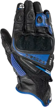 Ixon RS6 Air Motorcycle Gloves, black-white-blue, Size 2XL for Men Black White Blue