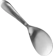 GRADENEVE Stainless Steel Rice Spoon with Ergonomic Handle Head Non Stick Spatula for Cooking Serving Metal Rice Paddle for Efficient Meal Prep Kitchen Use