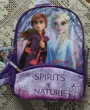 Disney "Frozen" Spirits of Nature Backpack ~ Book Bag ~ 12" x 17" ~ Canvas