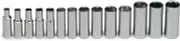 355 - 3/8Inch Drive 14 Piece Set - 6 Point Deep Metric Sockets, 6mm - 19mm