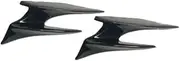 Glossy Black Rear Spoiler Side Fog lamp Cover Trim Compatible for Toyota C-HR CHR 2018-2022