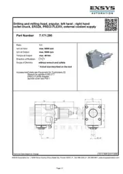 Live tool holder, angular, left/right hand collet chuck, 7.171.295