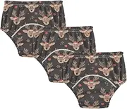 Caihoyu Little Boys Training Potty Underwear Absorb Water Nighttime Training Pants Under Garment for Kids, Christmas Pattern Reindeer Winter 1538869313, 3 Years
