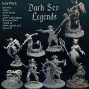 Dark Sea Legends by Great Grimoire | TTRPG | RPG | Miniature