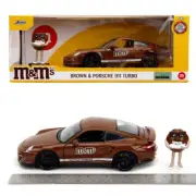 Jada Toys Hollywood Rides: Ms. Brown M&M & Porsche 911 Turbo 1/24 Scale
