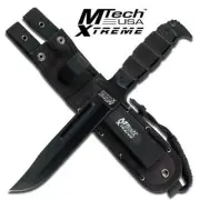 MTECH USA XTREME MX-8079BK Overall Fixed Blade Knife, 12-Inch