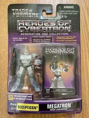 2003 Transformers Heroes of Cybertron G1 Decepticon Megatron with Lasereak