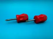 NEW Snap-on Tools Hard Grip Instinct Handle Stubby Screwdriver Set - SHD1 SHDP22