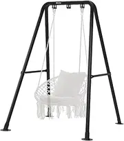 G TALECO GEAR Hammock Chair Stand,Heavy-Duty Steel Hammock Stand,300LBS Multi-Use Swing Stand for Outdoor Indoor，Hammock Chair not Include