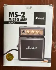 MARSHALL MS-2 MINI Guitar Amplifier AMP BRAND NEW FREE SHIPPING Plug or Battery