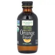 Frontier Co-op, Organic Orange Flavor, Non Alcoholic, 2 fl oz (59 ml)