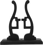 Traditional Fan Holder Handheld Fan Display Stand For Home Decor Smooth Polished Surface Showcase Stand For Room