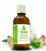 Pure Herbs Garlic 100% Pure & Natural Allium sativum Essential Oil