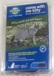 PetSafe COME WITH ME KITTY Cat Harness & Bungee Leash Royal & Navy M OR L