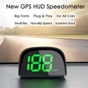 NEW Car Digital GPS Speedometer HUD Head Up Display MPH Speed Universal V0M8