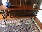 A classic cedar console/hall table.