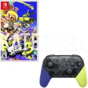Splatoon 3 + Pro Controller Switch Brand New Game Special Bundle [2022 Shooter]