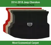 Lloyd Velourtex Cargo Carpet Mat for 2014-2018 Jeep Cherokee w/Jeep Grill Logo (for: Jeep)