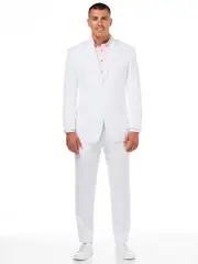 Ambassador White Two Piece Suit