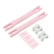 Luggage Handle, 220mm Long Strap Grip Replacement for Suitcase Case Pink 2Pcs
