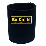 Food Bacon Periodic - Funny Novelty Stubby Holder