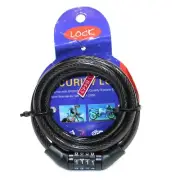 Lock & Lock Bicycle Bike Lock Cable Chain 4 Digit Combination