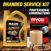 Ryco Oil Filter 5L APX5W30D1 Eng. Oil Service Kit for Lexus Es300H Is300H Nx300H
