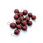 5 pcs x Tungsten Cheburashka Bottom Jig Flex Head Ball Sinker Weight #Blood Red