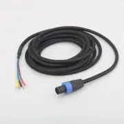 Speakon to 3x Spade /Banana Sub Subwoofer Speaker Cable for REL/MJ Acoustics