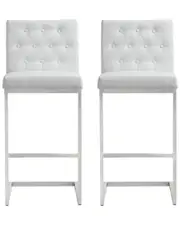TOV Furniture Set of 2 Helsinki Bar Stools