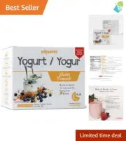 High-Quality Yogurt Starter Culture - 16 Sachets for Smooth & Healthy Yogurt