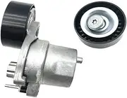 Drive Belt Tensioner Kit A2742001270 A2742020019，Compatible for Benz M274920，Engine Belt Tensioner Guide Wheels W205 C200 W213 E200E250E300 W253GLC300.