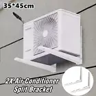 2PCS Air Conditioning Wall Mount Bracket Split Hanging Rack Bearing Support Rack
