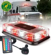 LED Roof Top Strobe Beacon Light Bar Rooftop Security Warning Emergency Flashing
