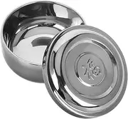 NOLITOY Stainless Steel Rice Bowl Lid Korean Style Insulated Bowl Versatile Serving Bowl for Rice Soup Noodles