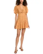 Sandro Eyelet A-Line Dress