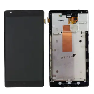 對於 Microsoft Nokia Lumia 1520 RM-937 LCD 顯示屏觸摸屏數字化儀面板更換帶框架